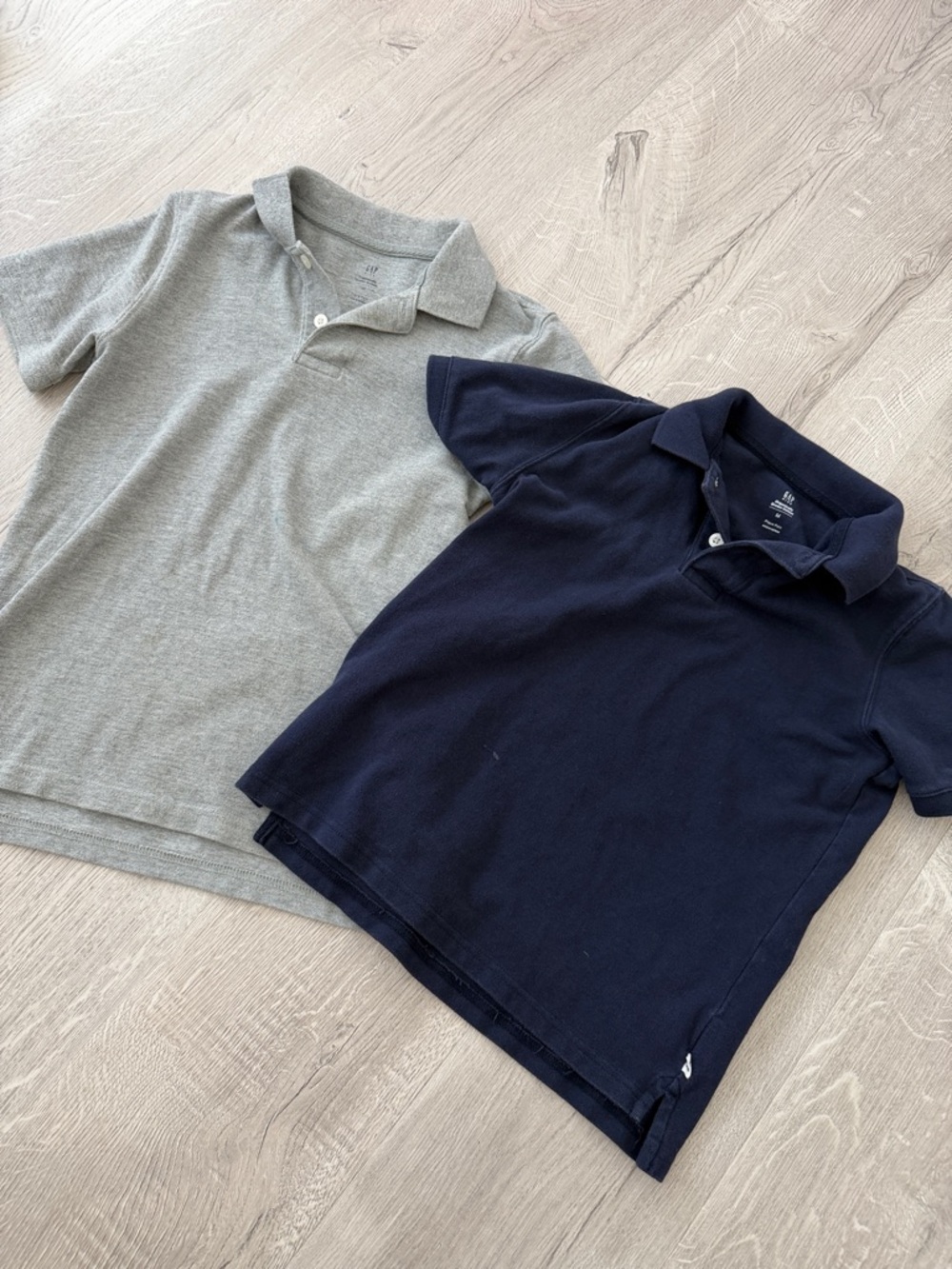 GAP Boys Polo Shirt Set in Navy and Gray
